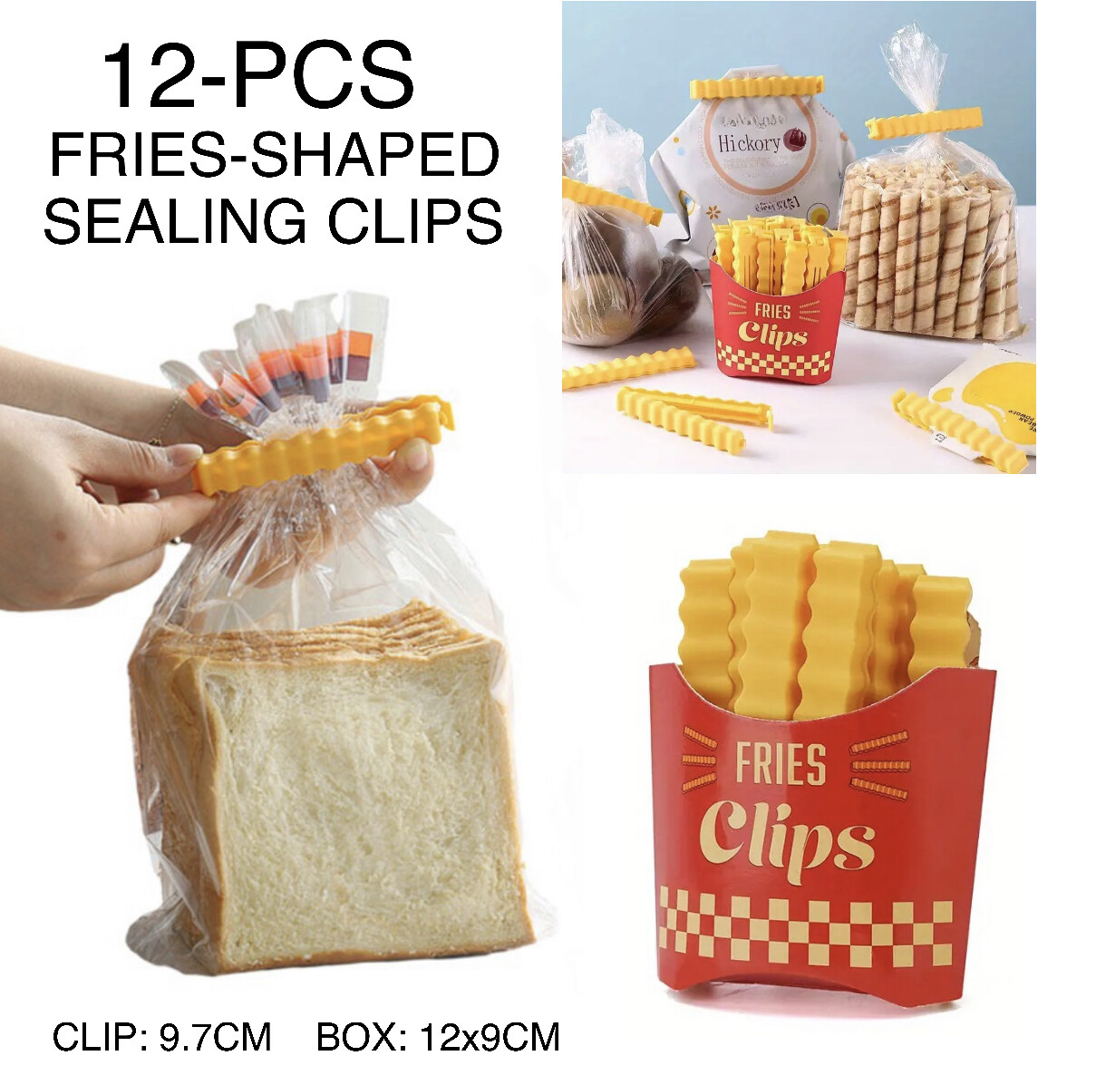 12-Pc Sealing Clips
