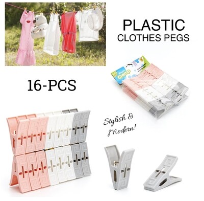 16-Pc Clothes Pegs