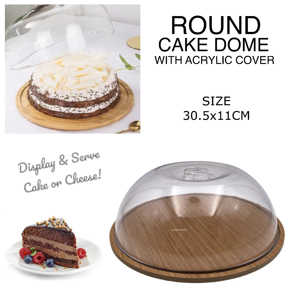 Round Cake Dome