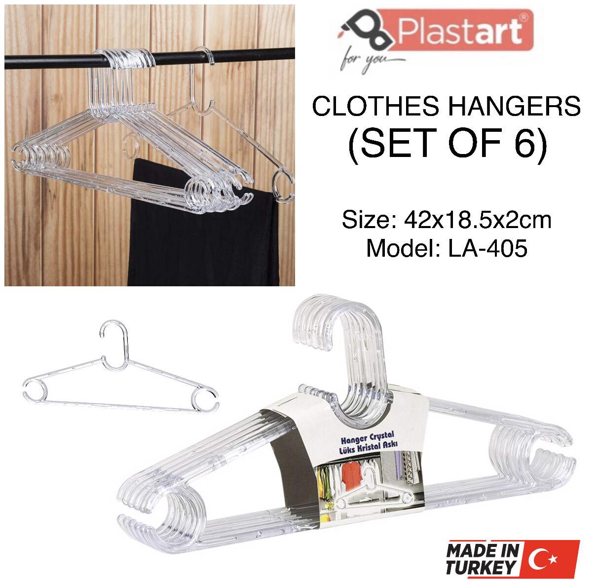 Clothes Hangers (LA-405)