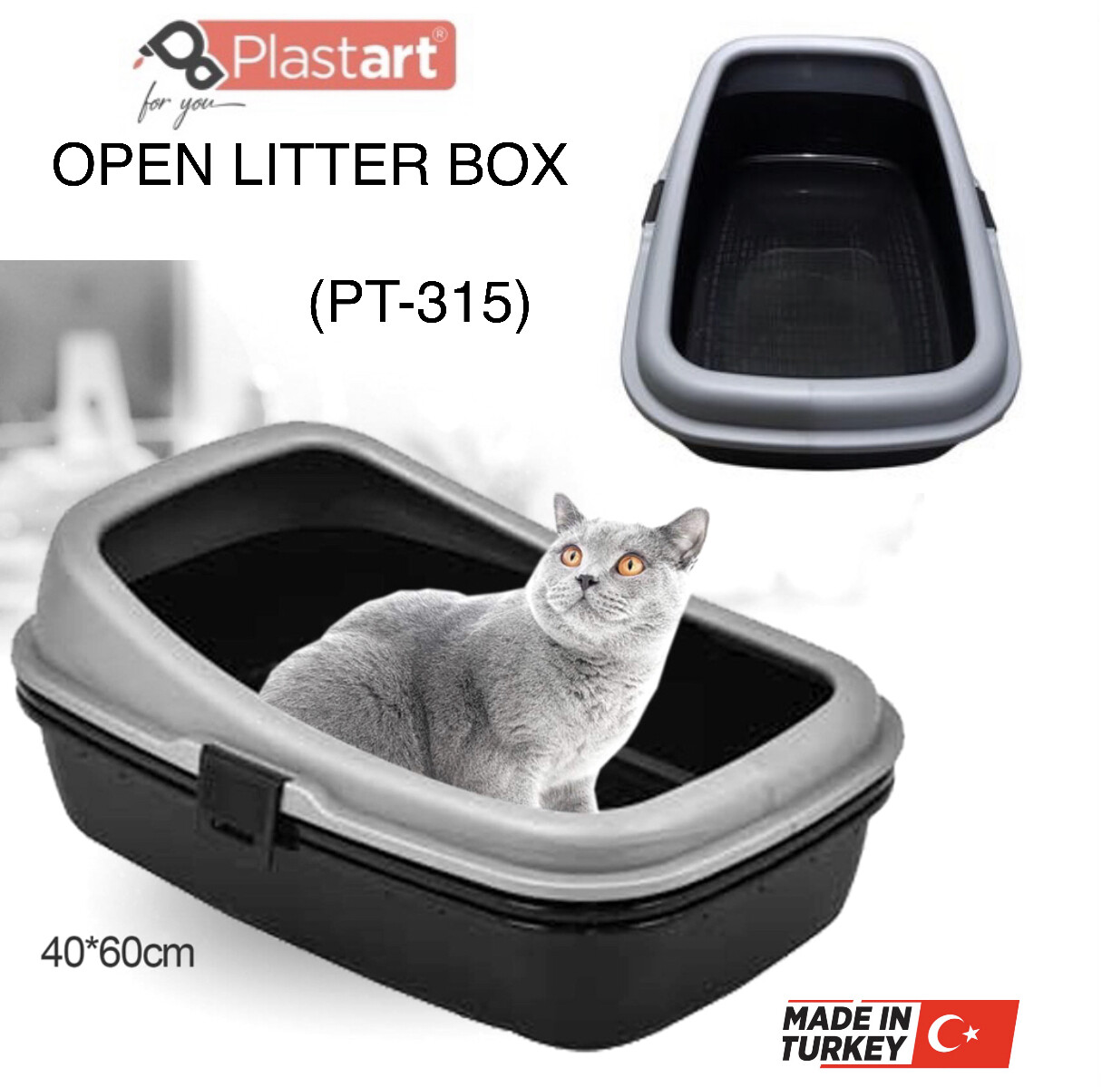 Open Litter Box (PT-315)