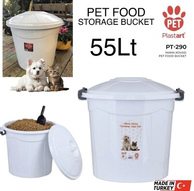 55L Pet Food Bucket (PT-290)