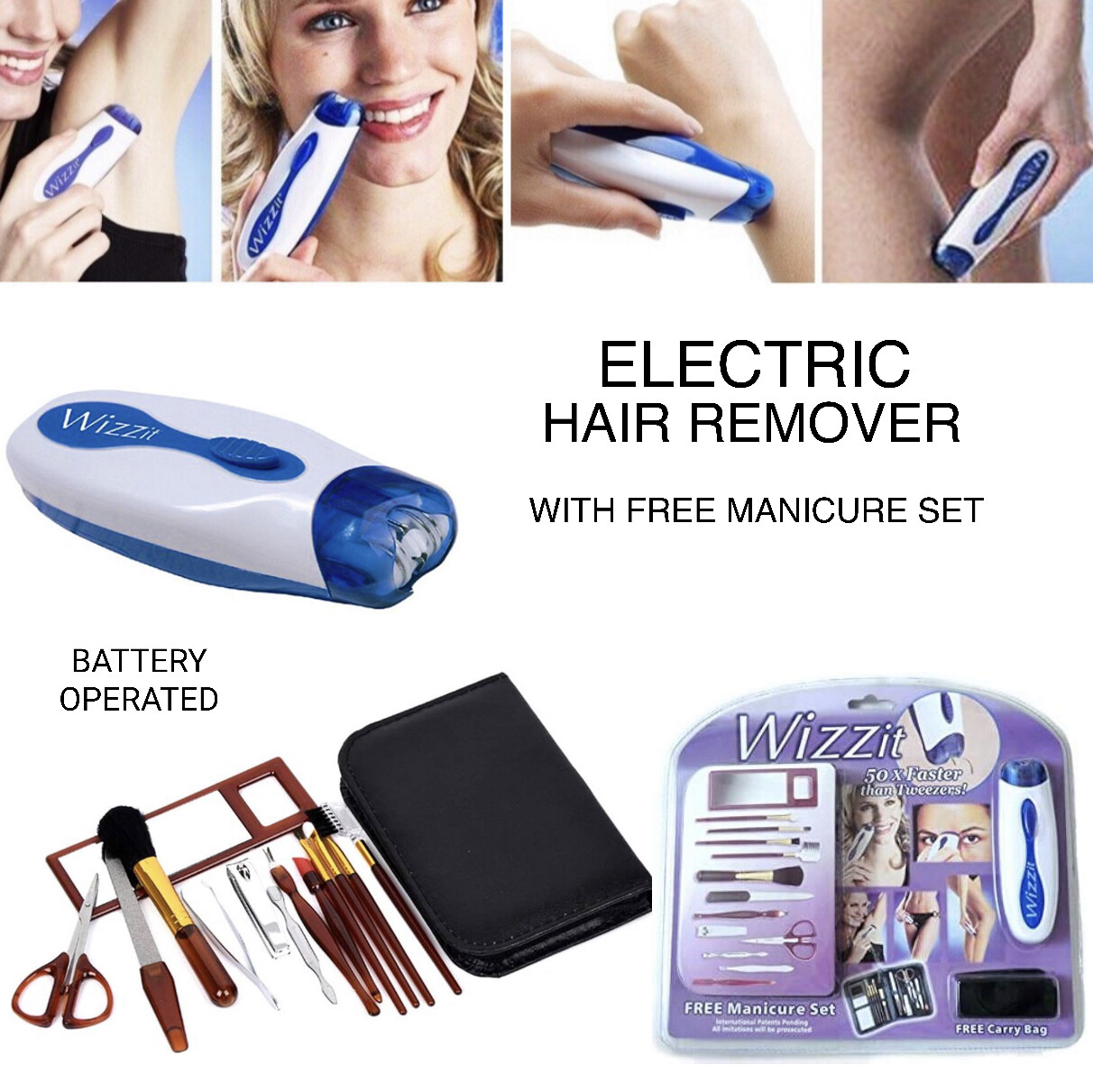 WIZZIT Hair Remover