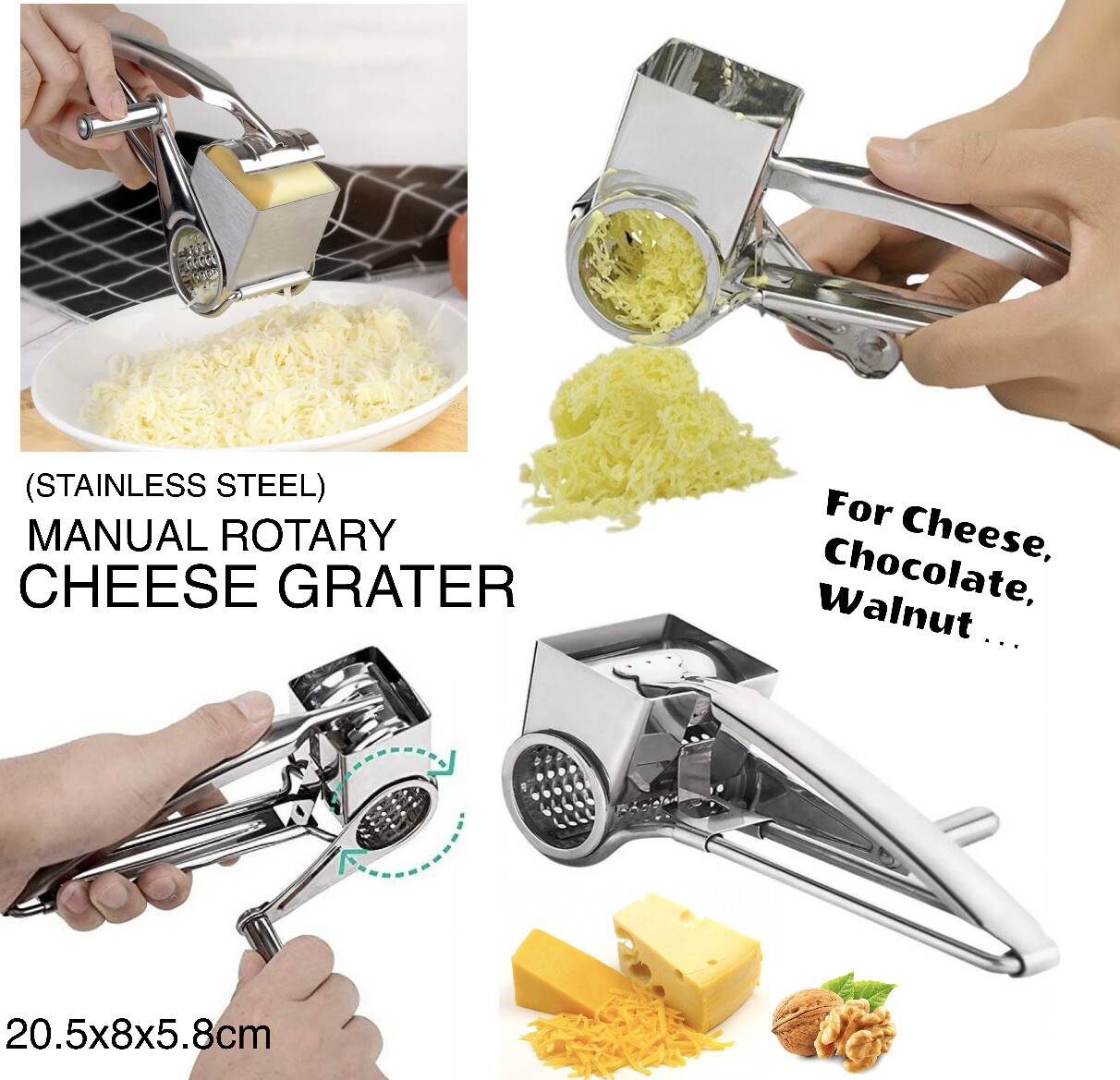 Rotary Cheese Grater