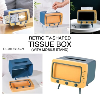 TV Tissue Box (Green)
