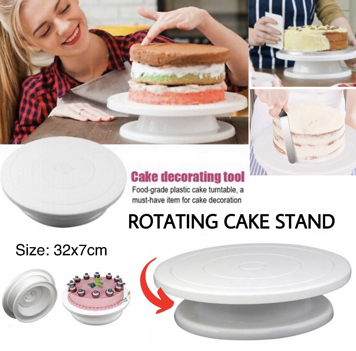 Rotating Cake Stand