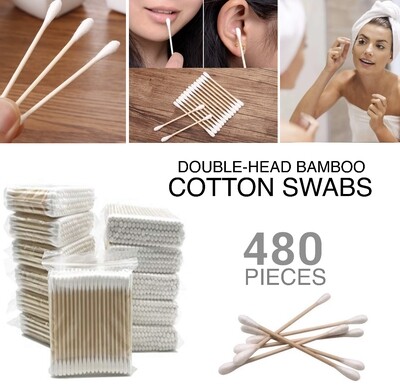 480-Pc Cotton Swabs