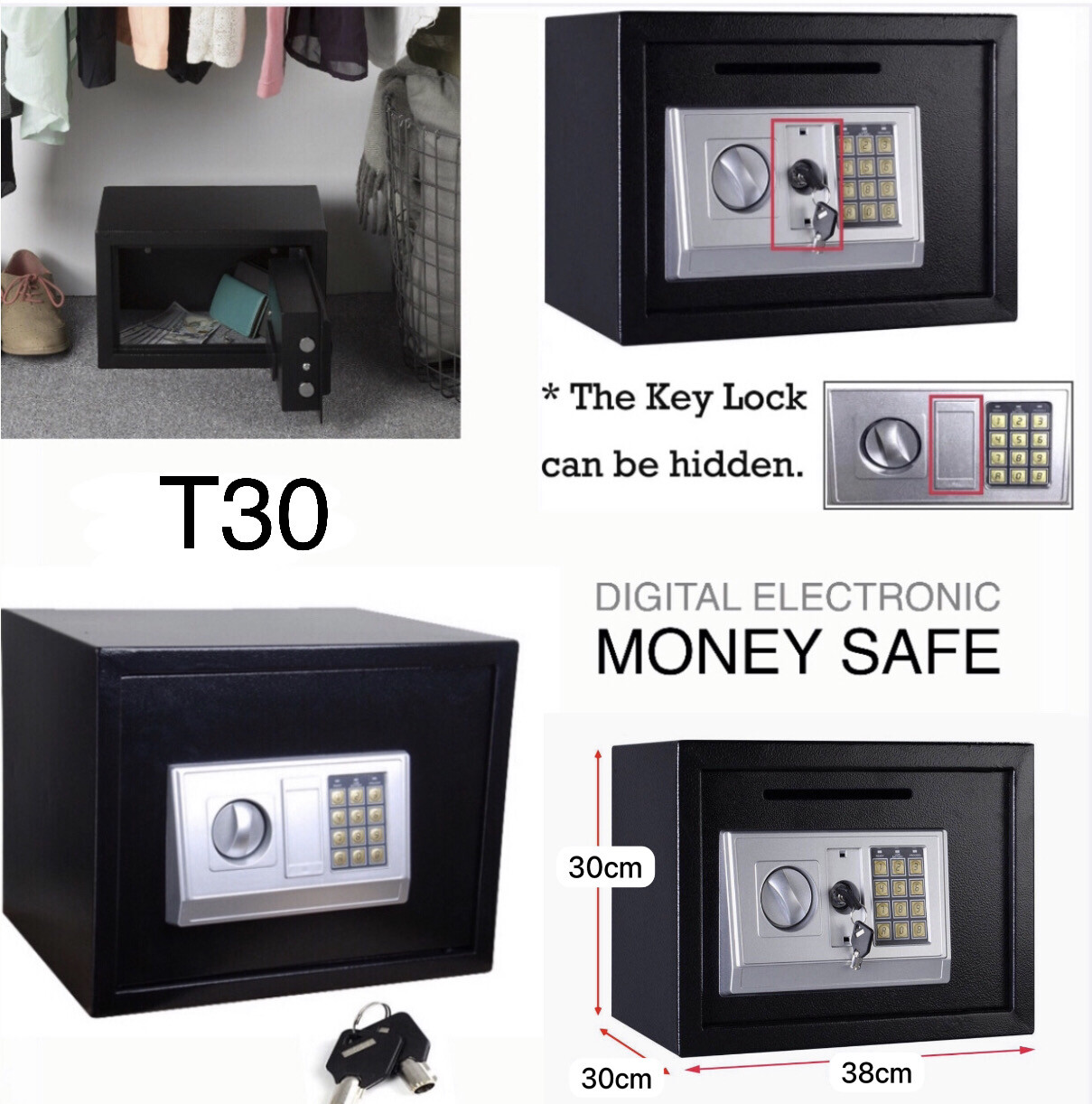 Digital Safe Box T30