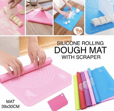 Dough Mat With Scraper