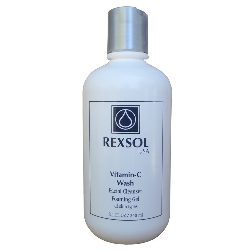 REXSOL Vitamin-C Wash Facial Cleanser Foaming Gel