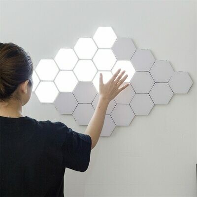 Modern LED Night Light Dimming Quantum Night Lamp Modular Touch Sensitive Lighting Night Lamp Magnetic DIY Indoor Bedroom Decoration