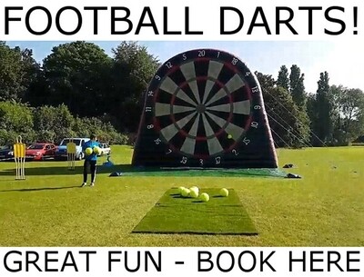 Giant Football Darts game Giant Football Darts game