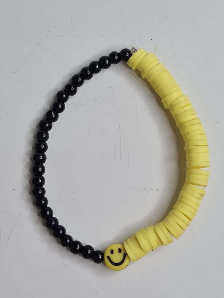 bee smiley bracelet