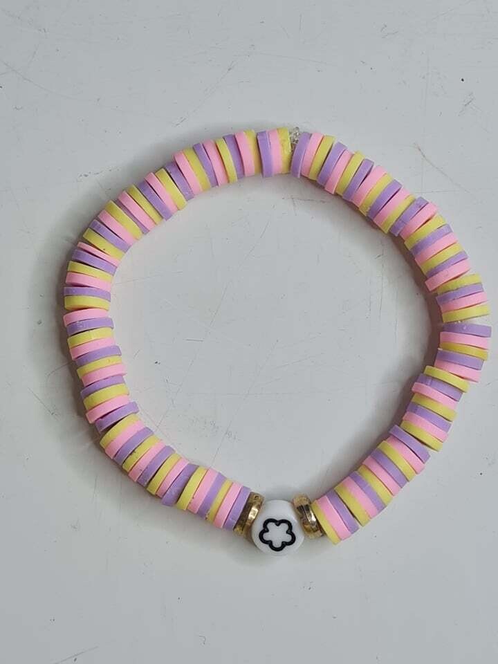 spring flower bracelet