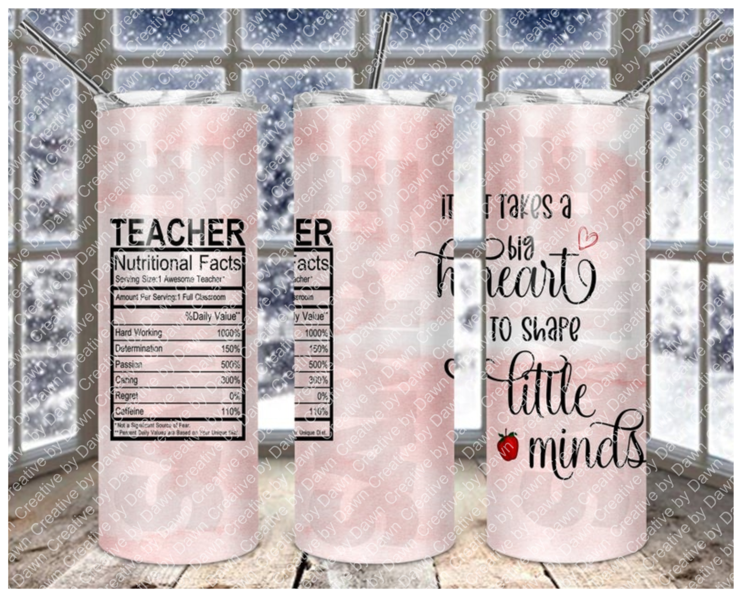 20oz Teacher Tumblers