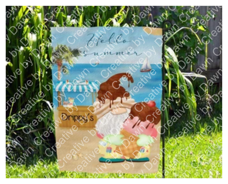 Gnome Garden Flags