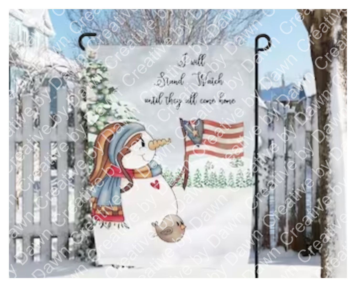 Christmas Holiday Garden Flags