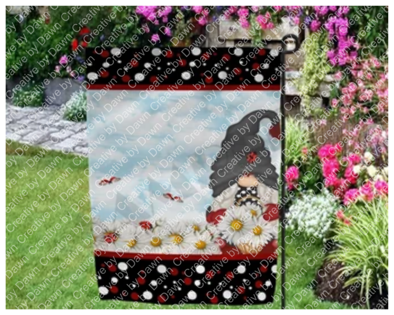 Gnome Garden Flags