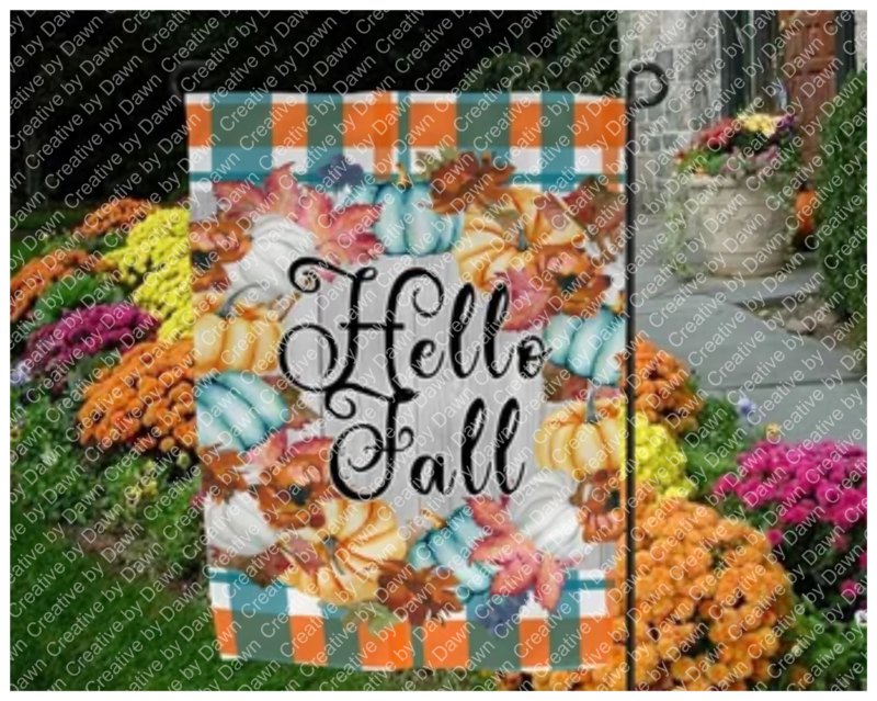 Fall Holiday Garden Flags