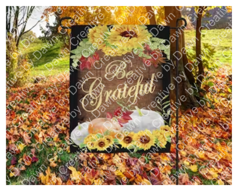 Fall Holiday Garden Flags