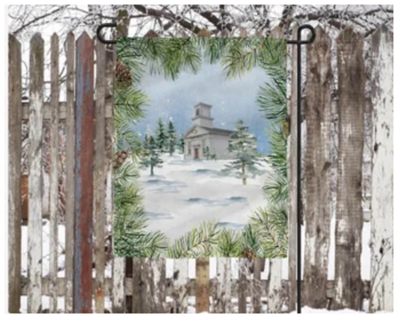 Christmas Holiday Garden Flags
