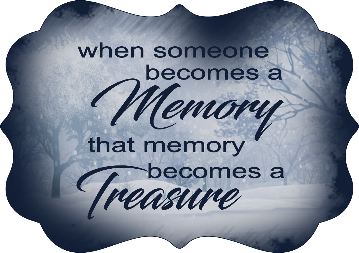 Christmas In Memory of Ornaments