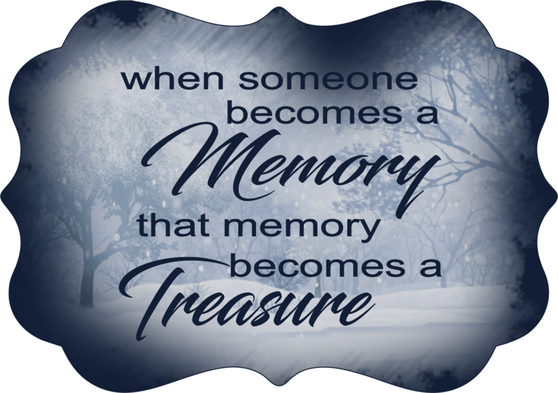 Christmas In Memory of Ornaments