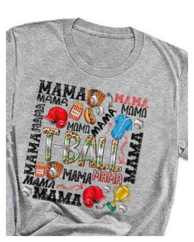 Tball Mom Collage