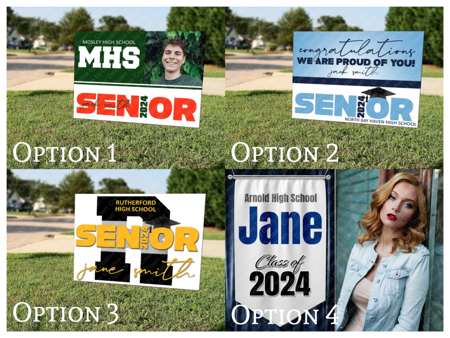 Graduation Yard Signs