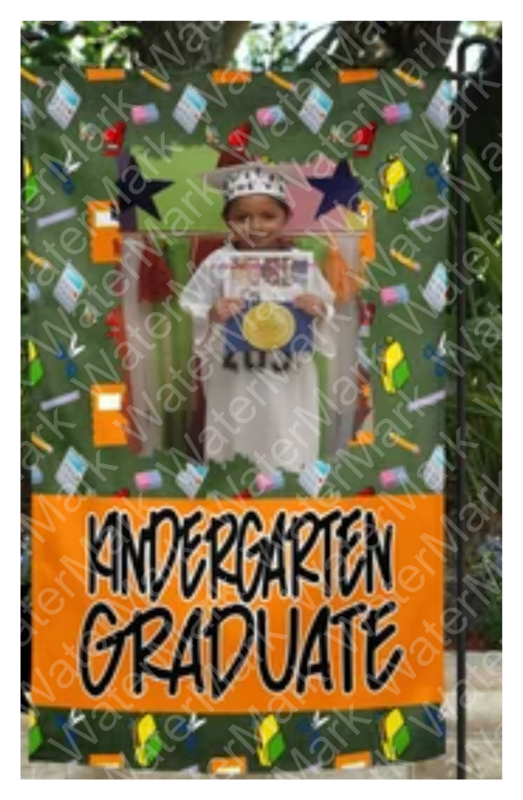 Graduation Garden Flags