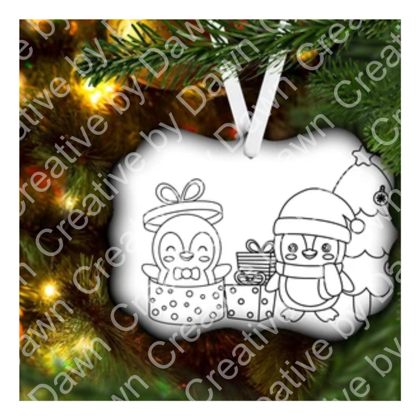 Color Me Benelux Metal Ornament