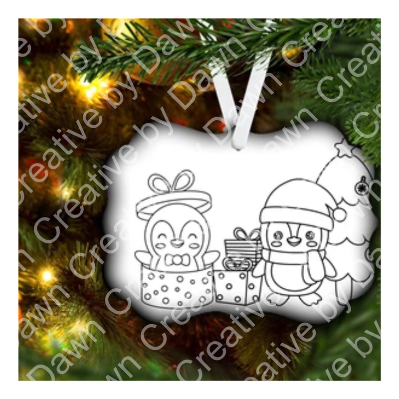 Color Me Benelux Metal Ornament