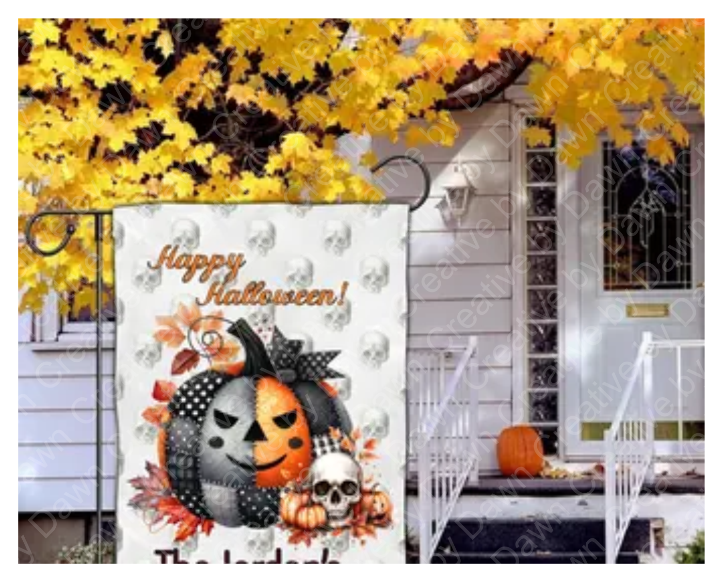Halloween Garden Flags