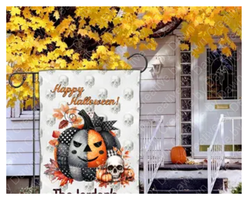Halloween Garden Flags