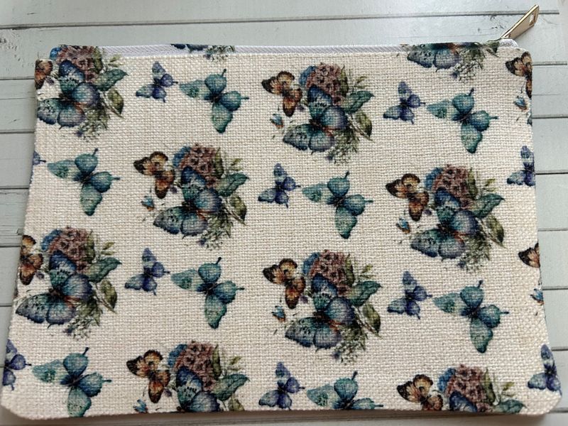Linen Bag Butterflies