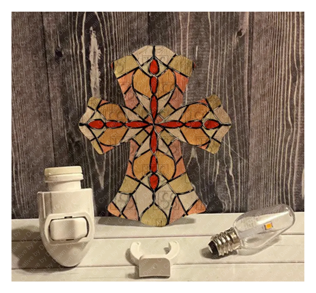 Cross Night Light