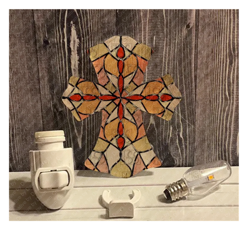 Cross Night Light