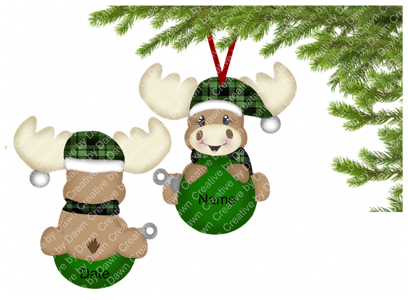 Christmas Moose