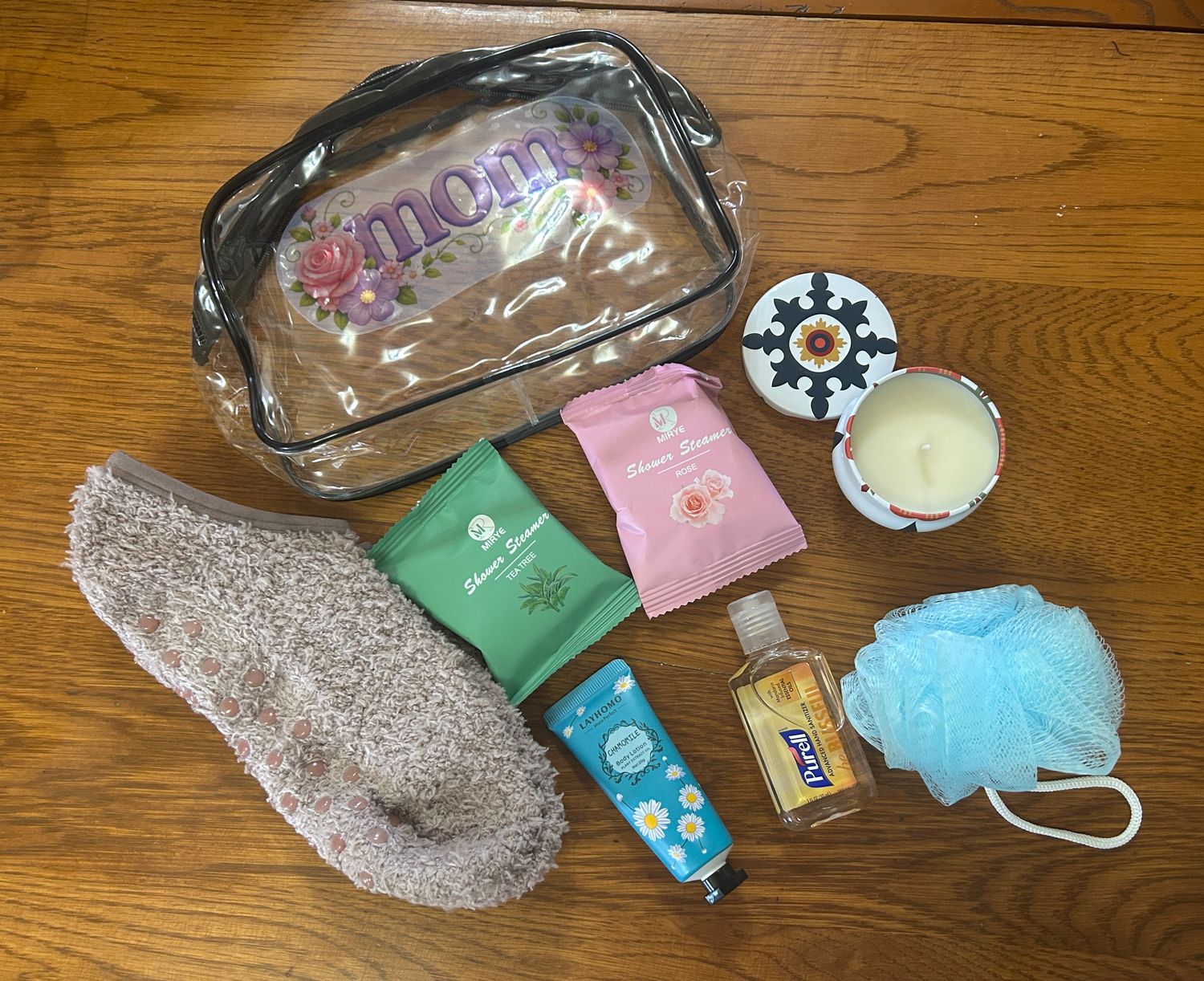 Clear Travel Spa Bag