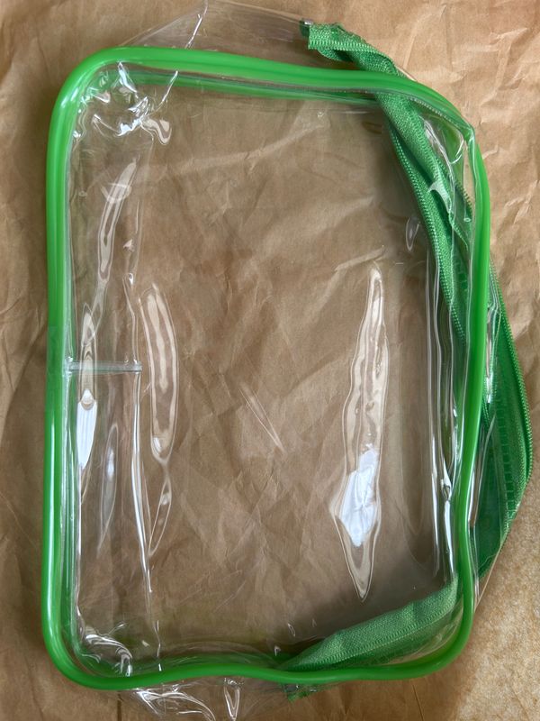 Clear Travel Spa Bag