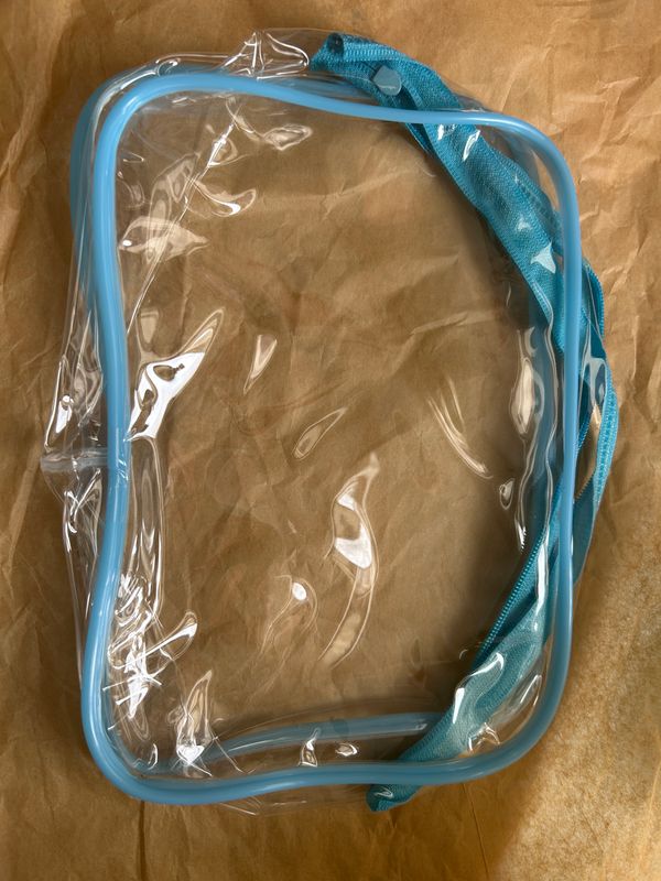 Clear Travel Spa Bag