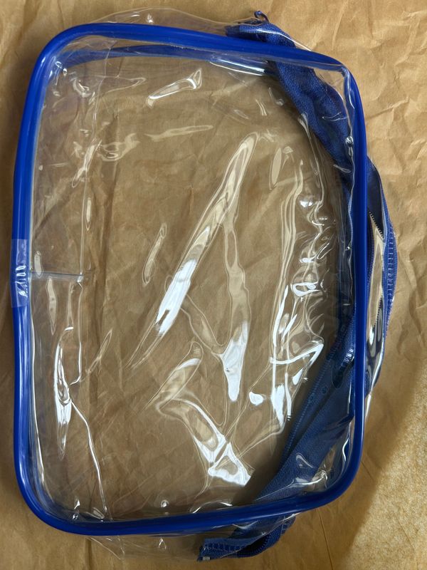 Clear Travel Spa Bag