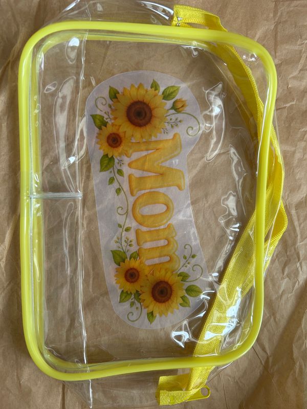 Clear Travel Spa Bag