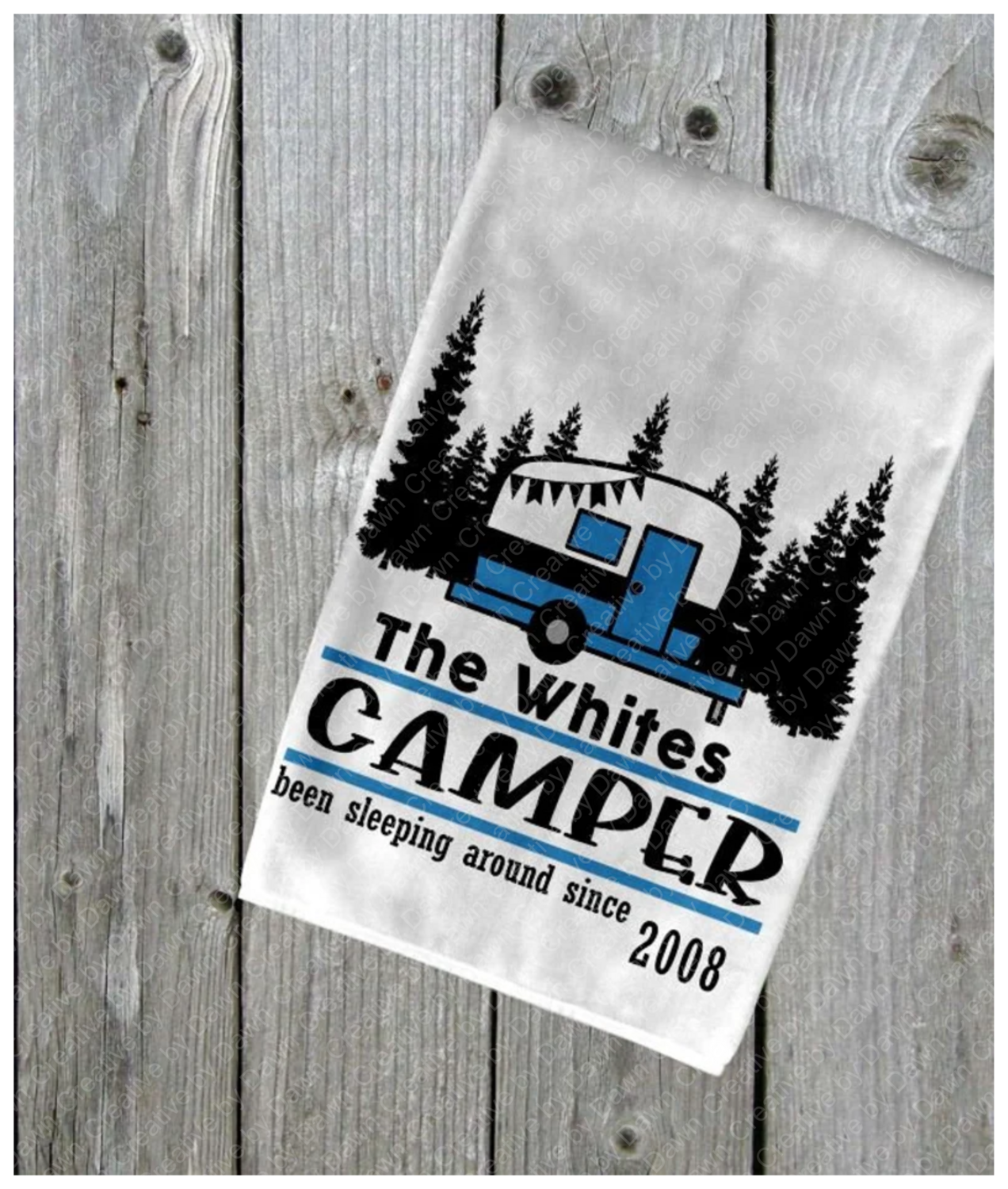 Personilized Camper Towels