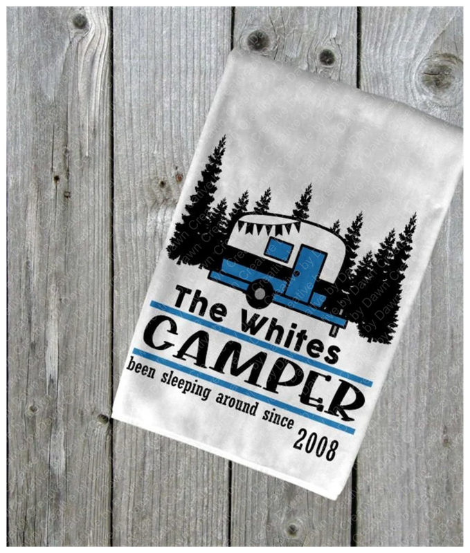 Personilized Camper Towels