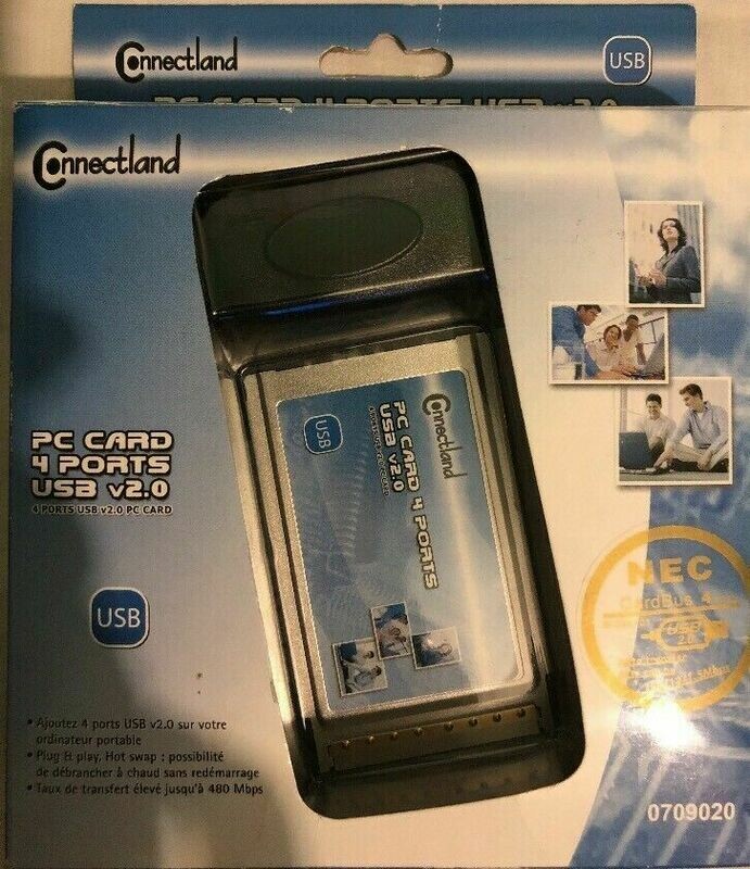 PC CARD 4 PORTS USB V2.0