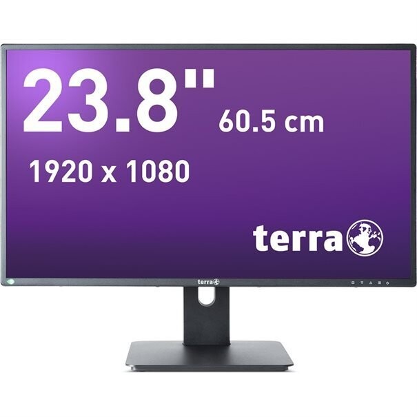 TERRA LED 2456W PIVOT Noir DP,HDMI GREENLINE PLUS
