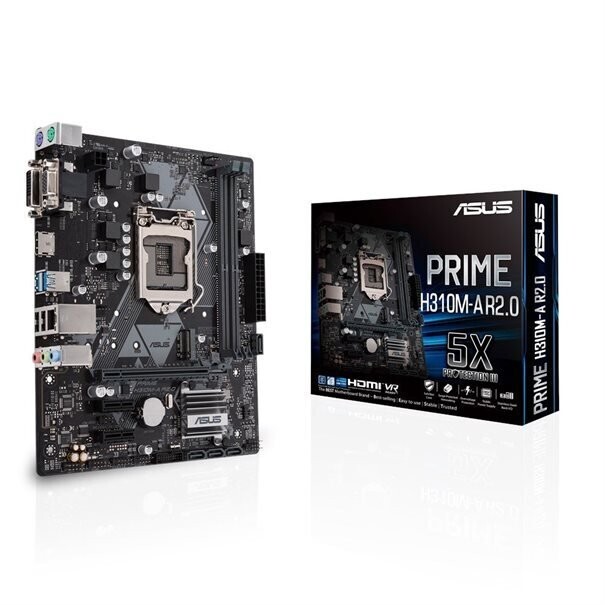 ASUS PRIME H310M-A R2.0 HDMI-DVI-VGA/M.2/µATX