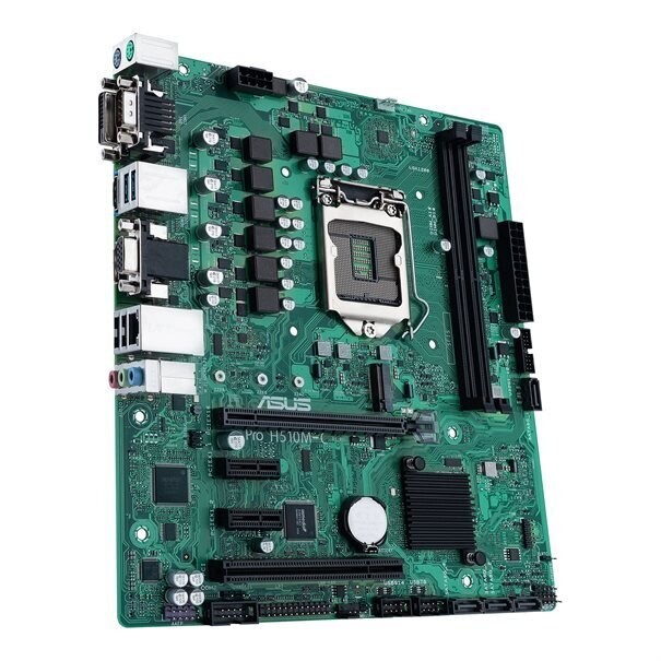 ASUS PRO H510M-C/CSM S1200/DDR4/DP-HDMI-DVI-VGA/1xM.2/µATX