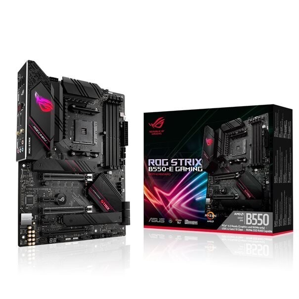 ASUS ROG STRIX B550-E GAMING AM4 B550/M.2/ATX PCI-Express 4.0 Support